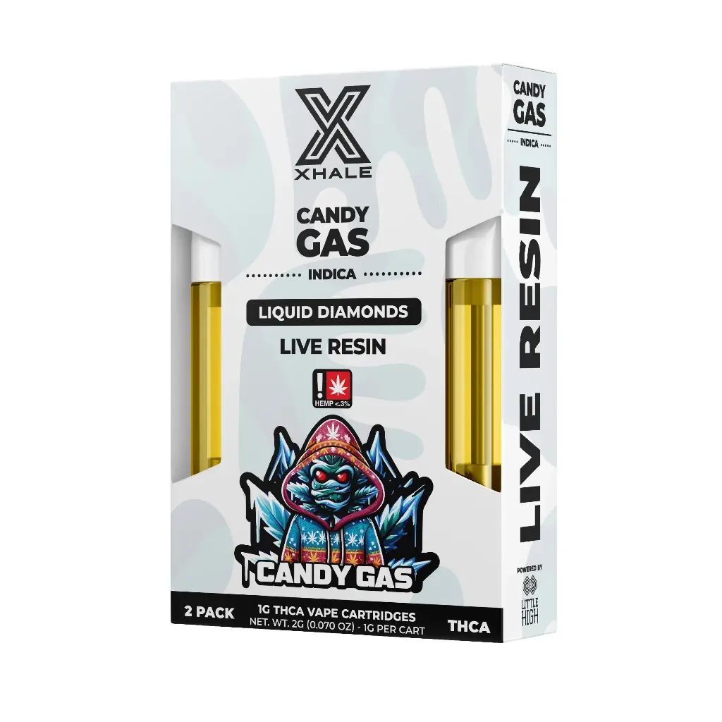 XHALE - LIVE RESIN - CART - 1G 2PZS pack