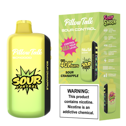 PILLOW TALK SWEET AND SOUR CONTROL 40,000 Puffs